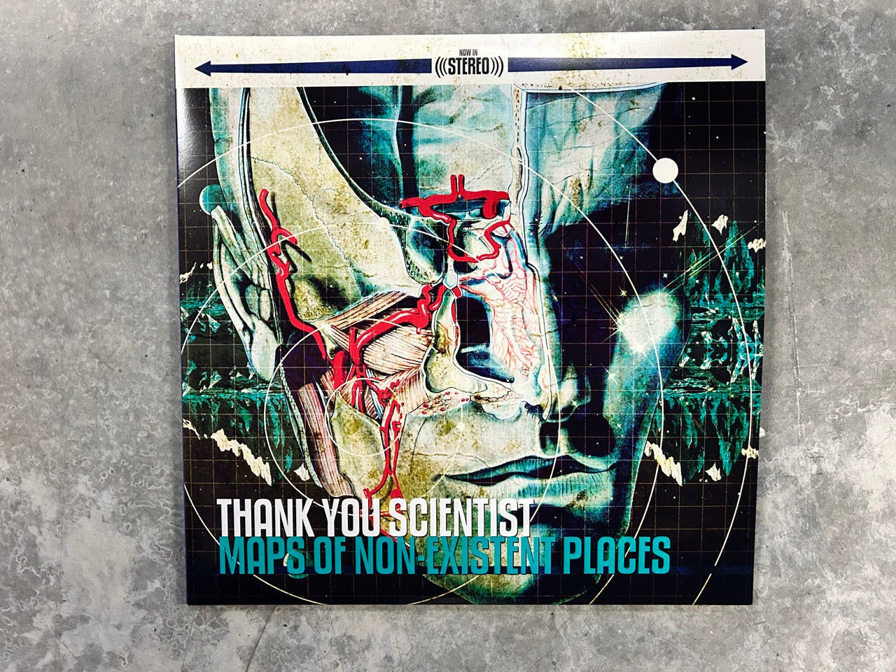 Maps of NonExistent Places 2LP 180g BLUE/SILVER Sci fi Splatter