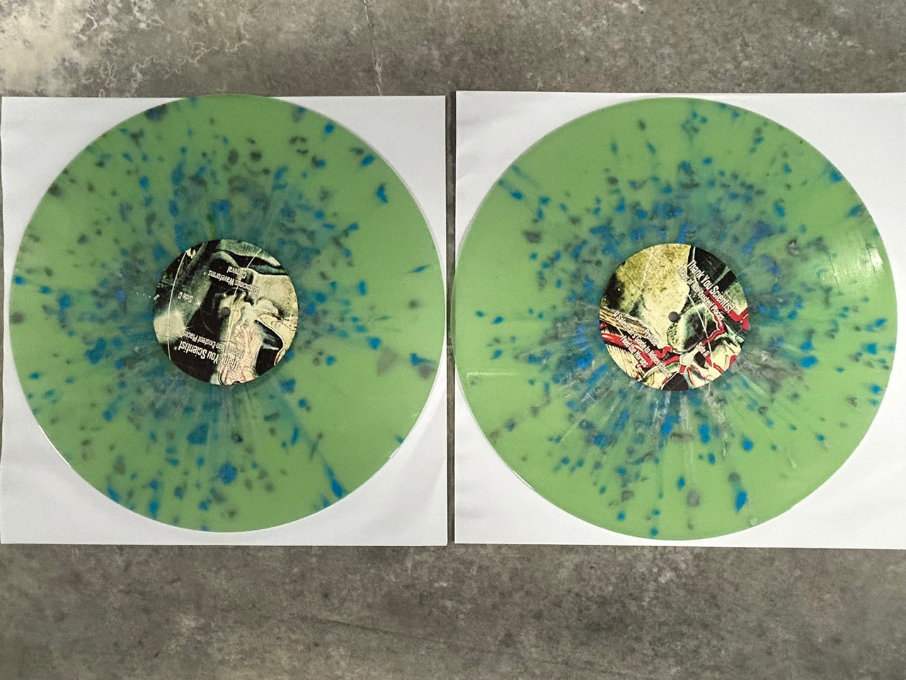 Maps of NonExistent Places 2LP 180g BLUE/SILVER Sci fi Splatter