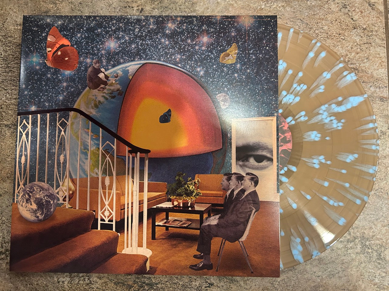 Terraformer 2LP 180g Blue Sci Fi Splatter Vinyl + illustrated book LIMITED