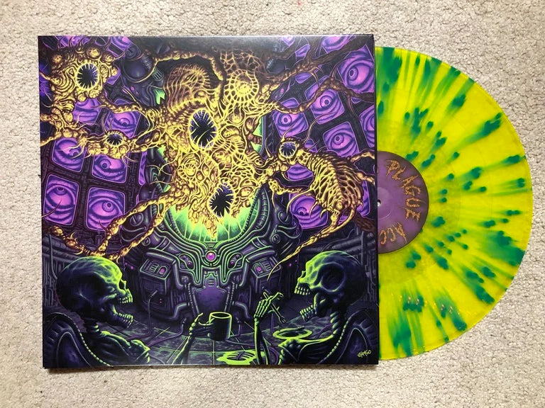 LP - Plague Accommodations GREEN SPLATTER